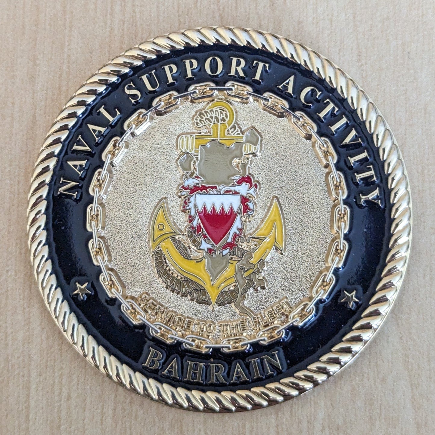 Naval Support Activity Coin